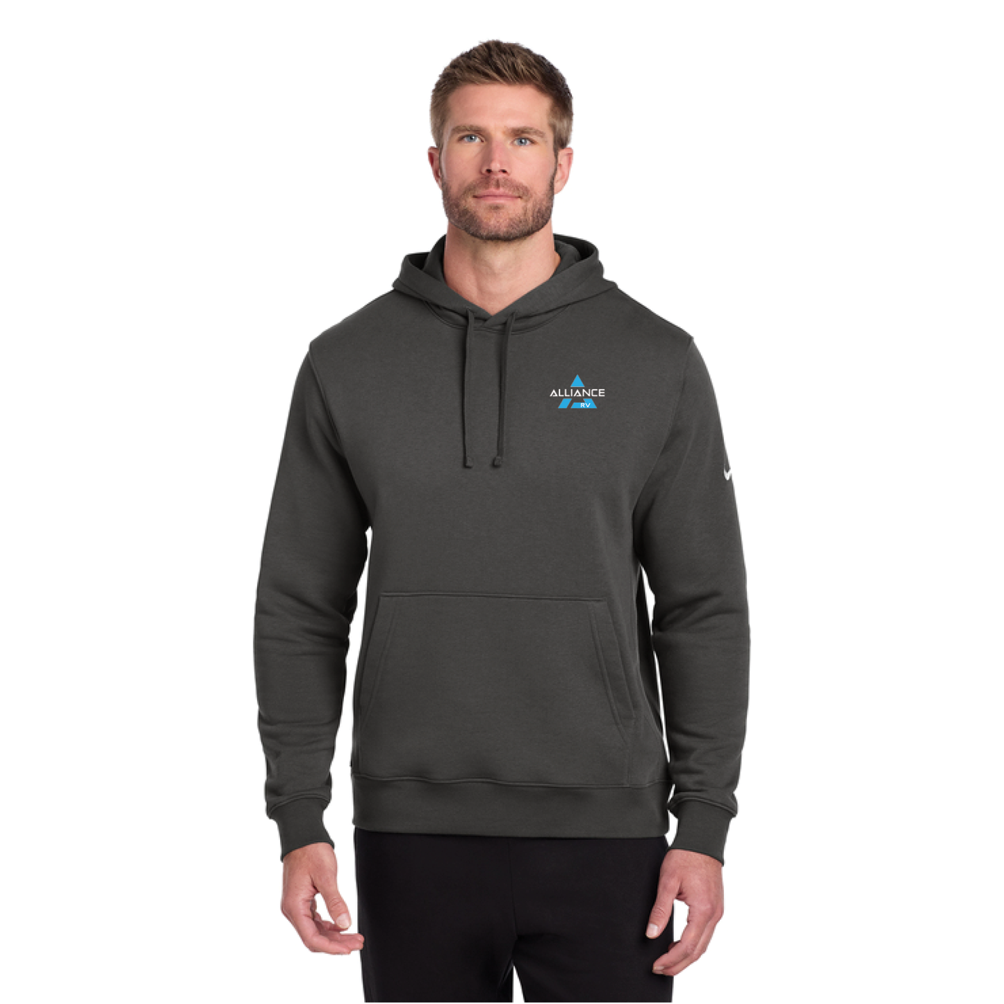 Nike Club Fleece Sleeve Swoosh Pullover Hoodie - NKDR1499