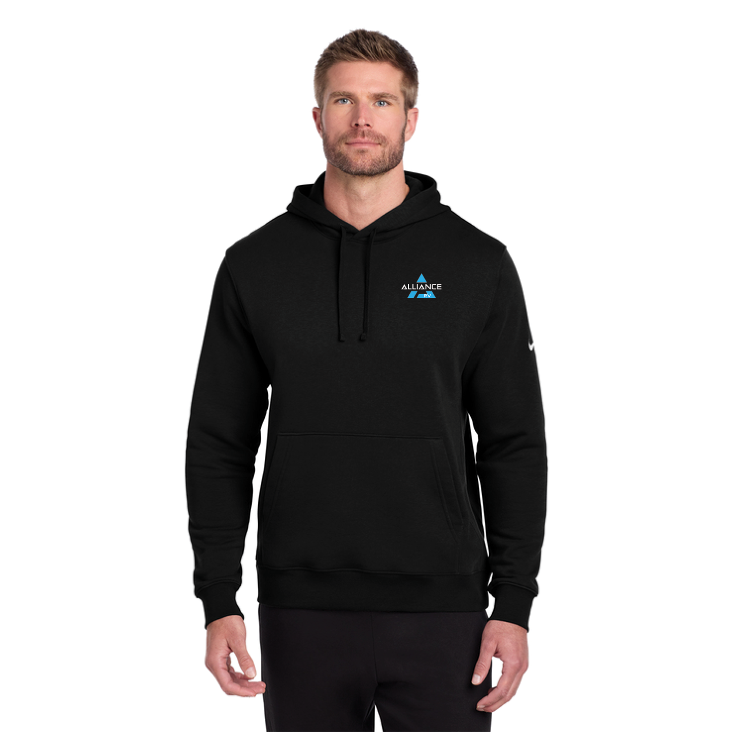 Nike Club Fleece Sleeve Swoosh Pullover Hoodie - NKDR1499