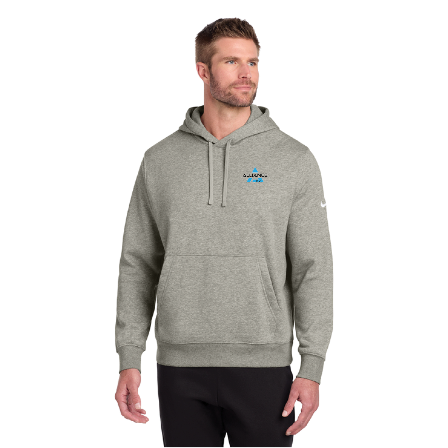 Nike Club Fleece Sleeve Swoosh Pullover Hoodie - NKDR1499