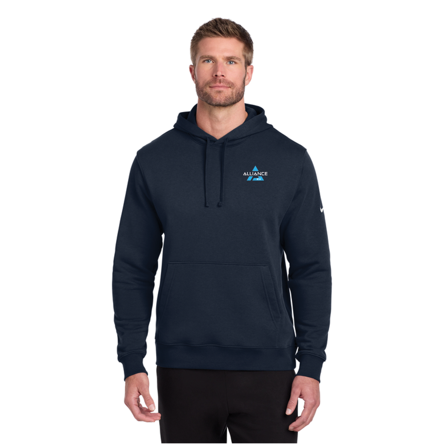 Nike Club Fleece Sleeve Swoosh Pullover Hoodie - NKDR1499