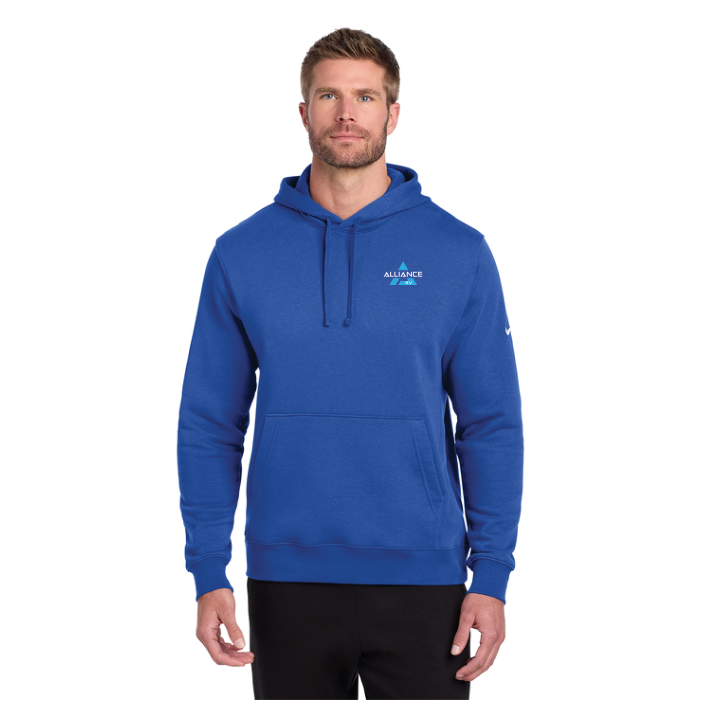 Nike Club Fleece Sleeve Swoosh Pullover Hoodie - NKDR1499