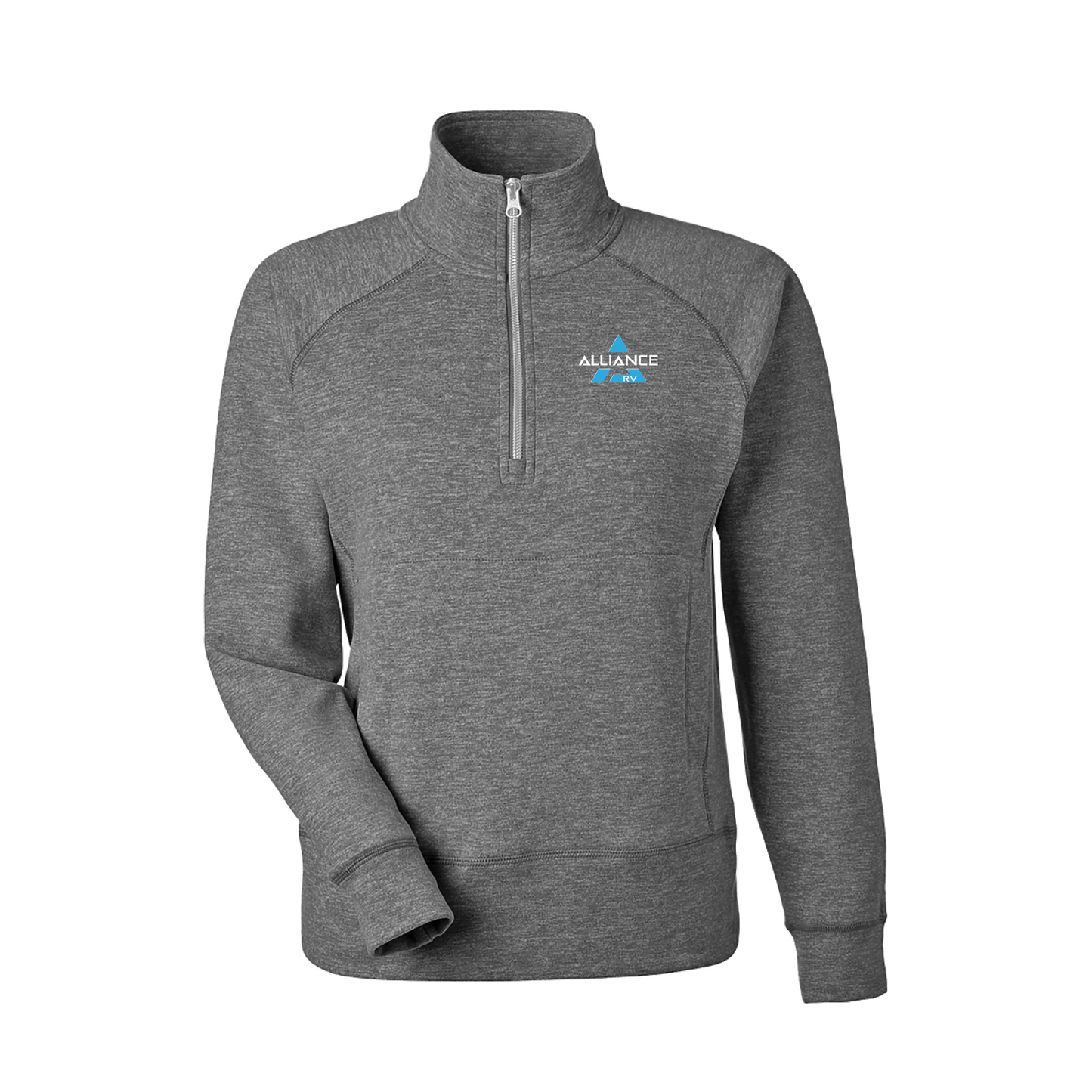 J.America Ladies Electric Fleece 1/4 Zip