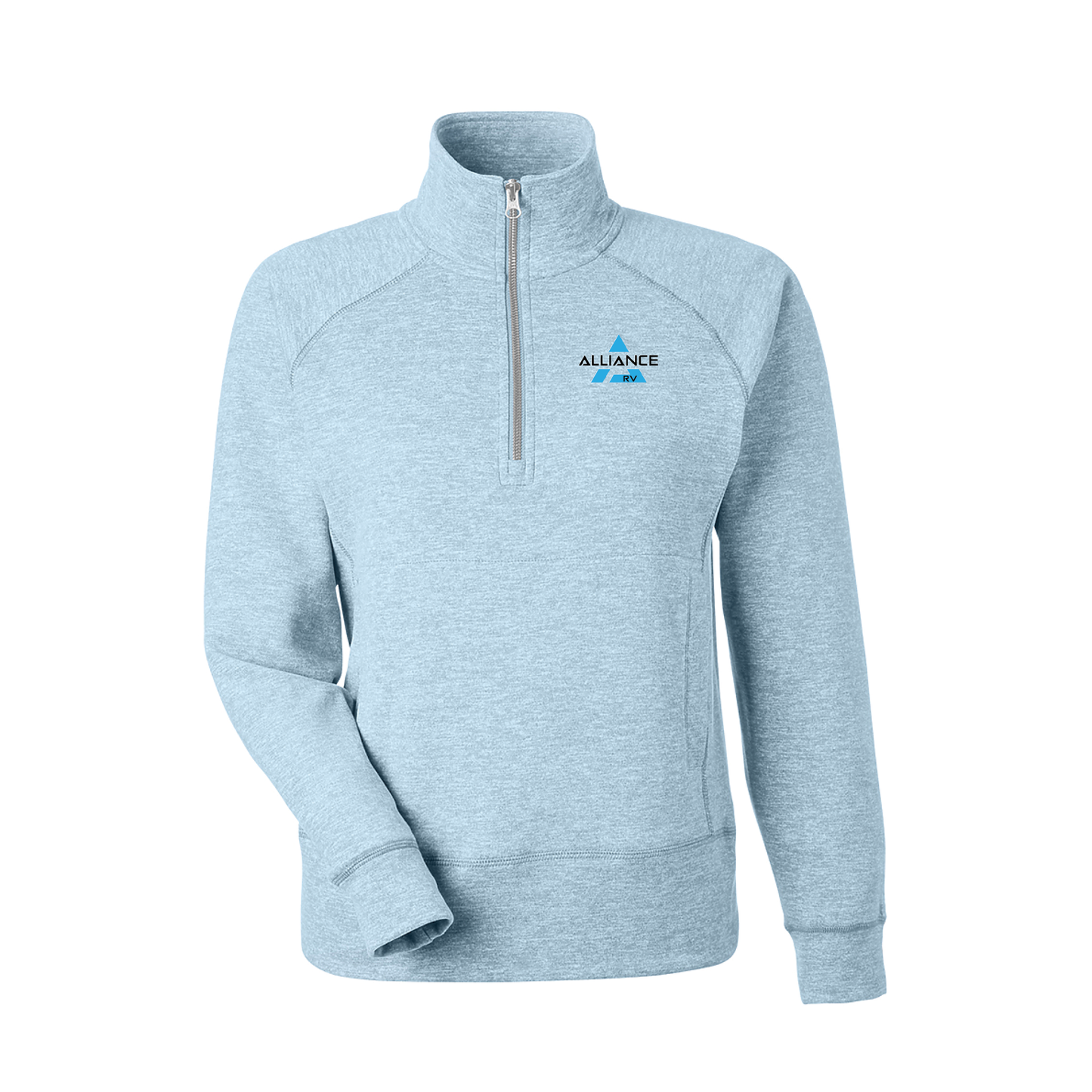 J.America Ladies Electric Fleece 1/4 Zip