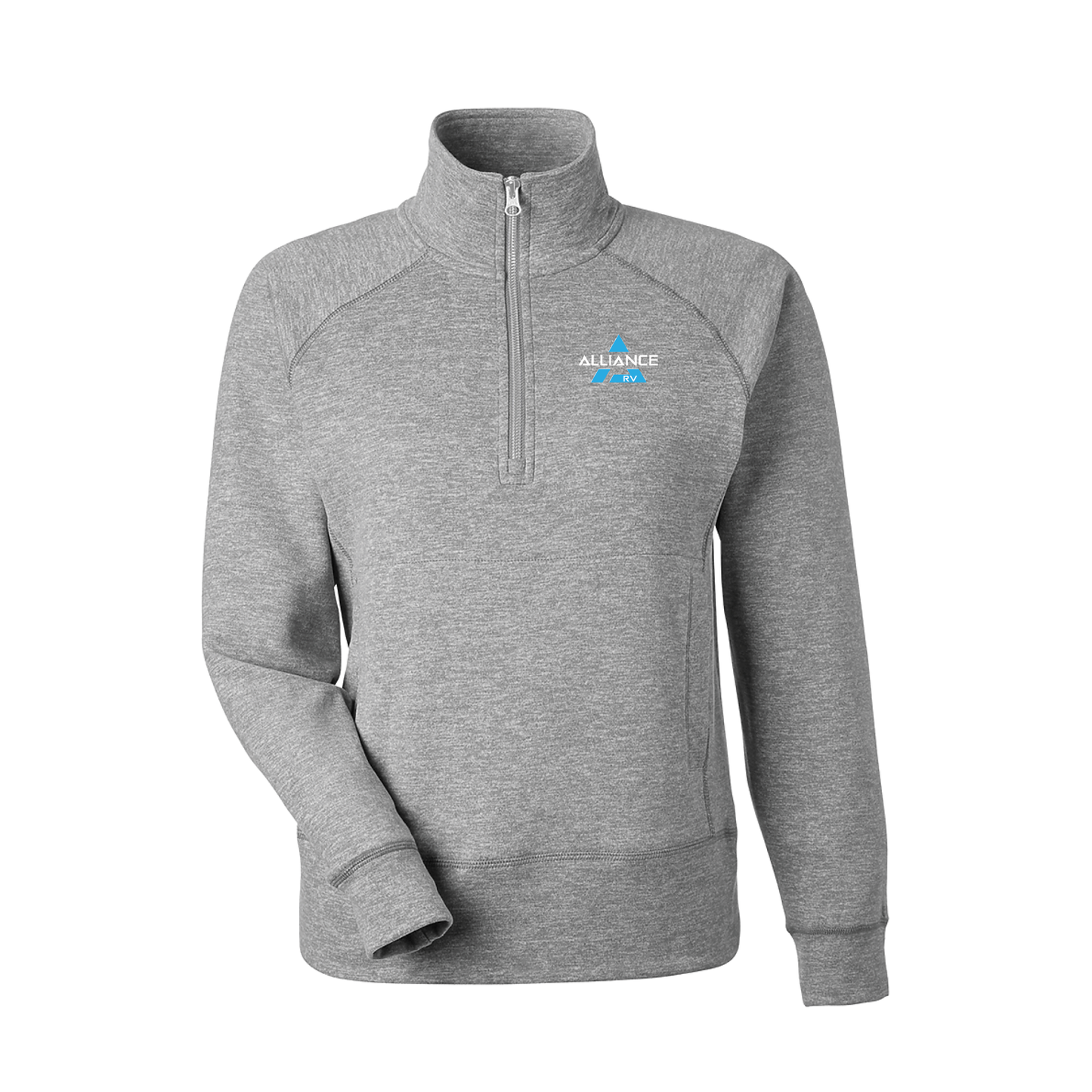 J.America Ladies Electric Fleece 1/4 Zip