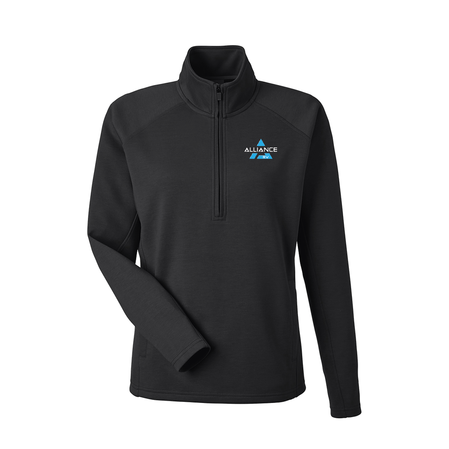J.America Ladies Apex Fleece 1/4 Zip