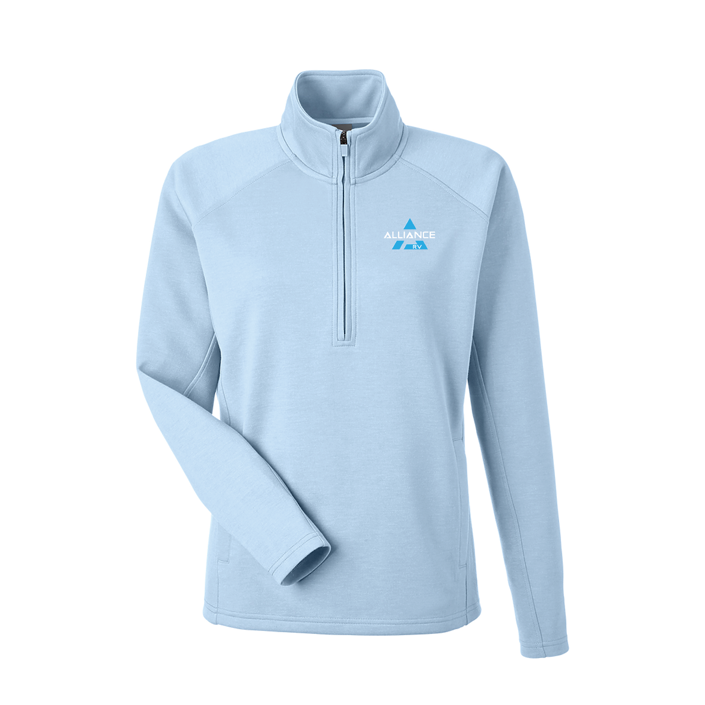 J.America Ladies Apex Fleece 1/4 Zip