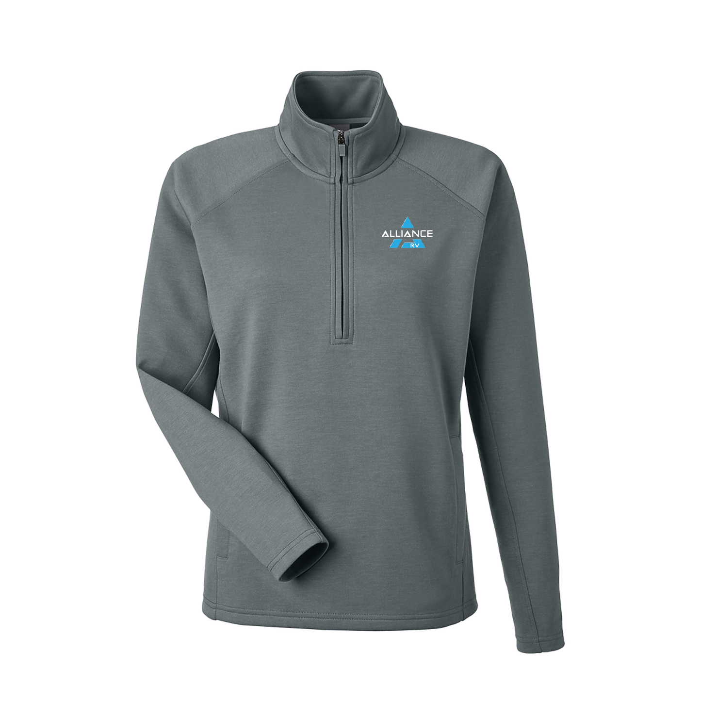 J.America Ladies Apex Fleece 1/4 Zip