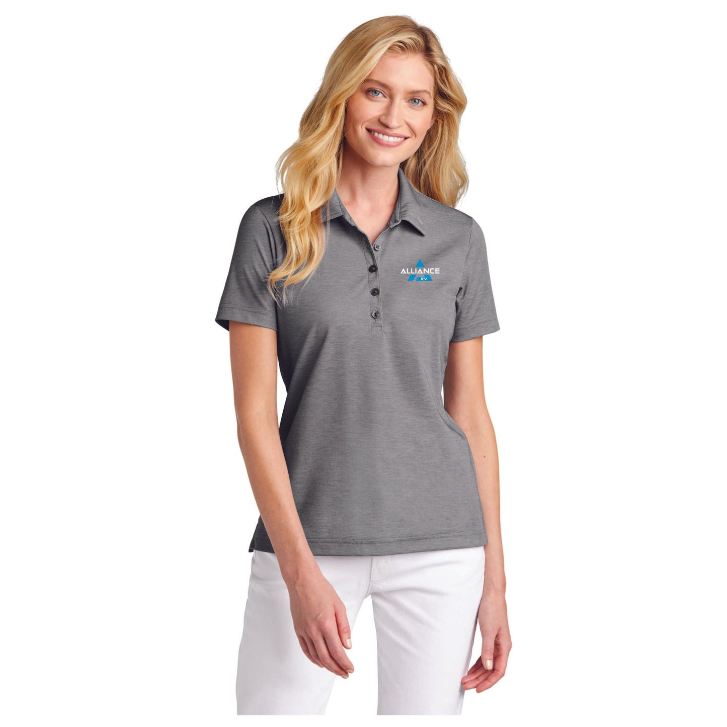 TravisMathew Ladies Oceanside Heather Polo SanMar - TM1WW002