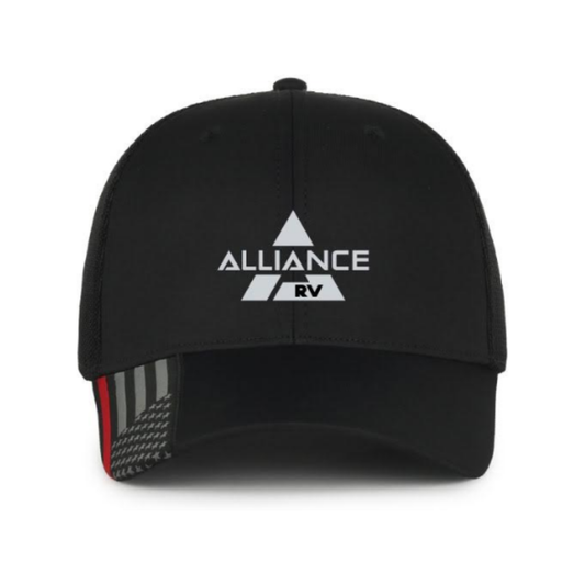 Performance Service Flag Mesh Back Cap - OC610M