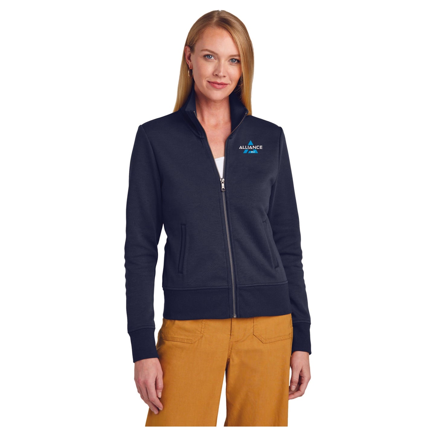 Brooks Brothers® Women’s Double-Knit Full-Zip - BB18211